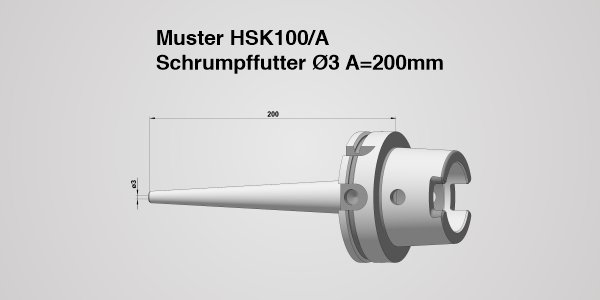 Werkzeughalter HSK 100