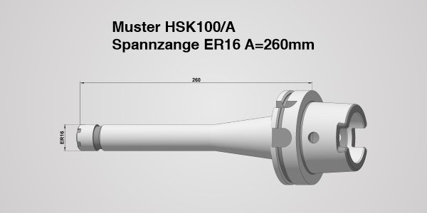 Werkzeughalter HSK 100