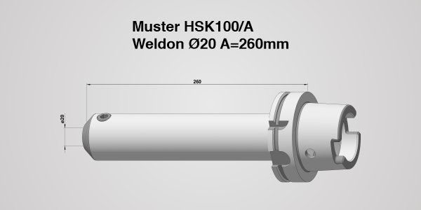 Werkzeughalter HSK 100
