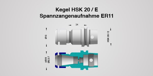 Werkzeughalter HSK 20