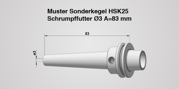 Werkzeughalter HSK 25
