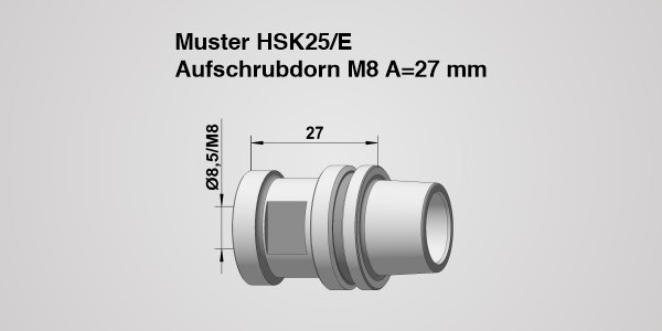Werkzeughalter HSK 25