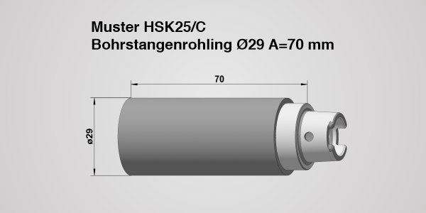 Werkzeughalter HSK 25