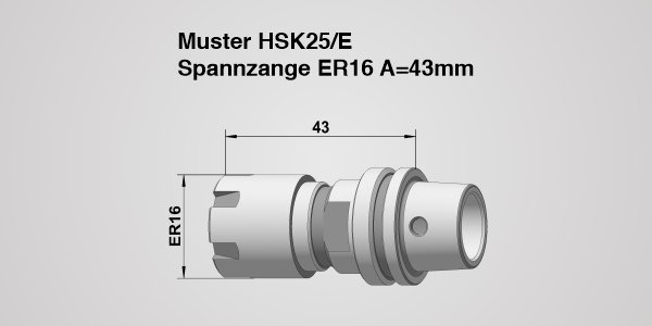 Werkzeughalter HSK 25