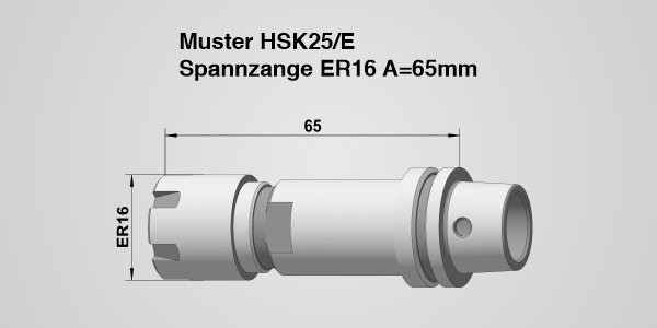 Werkzeughalter HSK 25