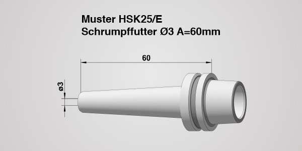 Werkzeughalter HSK 25