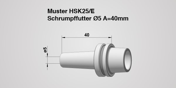 Werkzeughalter HSK 25