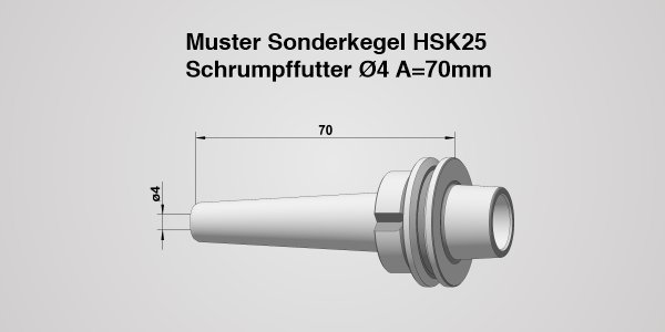 Werkzeughalter HSK 25