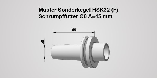 Werkzeughalter HSK 32