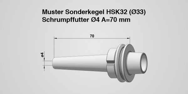 Werkzeughalter HSK 32