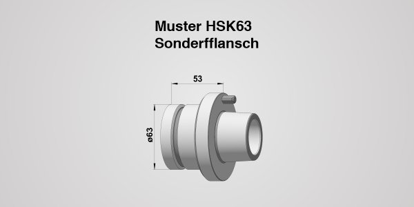 Werkzeughalter HSK 63