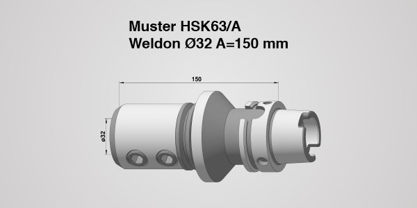 Werkzeughalter HSK 63