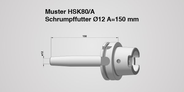 Werkzeughalter HSK 80