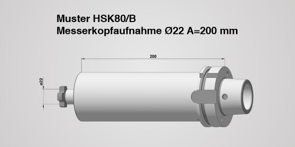 Werkzeughalter HSK 80