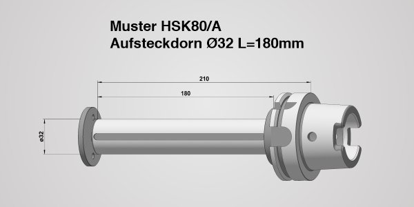 Werkzeughalter HSK 80