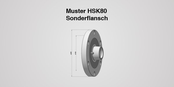 Werkzeughalter HSK 80