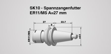 Werkzeughalter SK 10