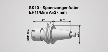 Werkzeughalter SK 10
