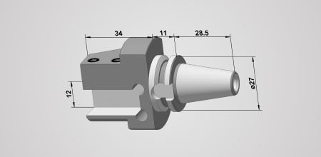 Werkzeughalter SK 15