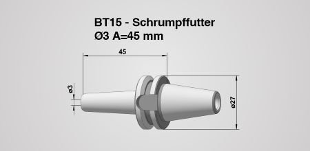 Werkzeughalter SK 15