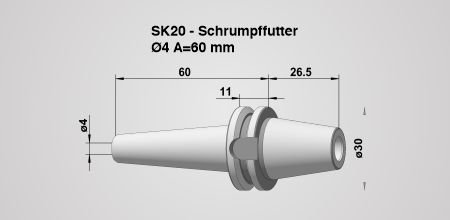 Werkzeughalter SK 20
