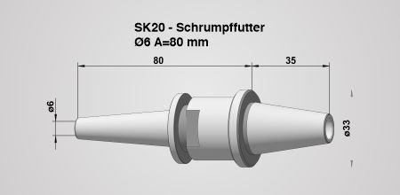 Werkzeughalter SK 20