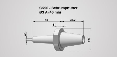 Werkzeughalter SK 20
