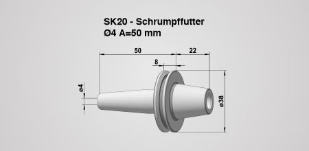 Werkzeughalter SK 20