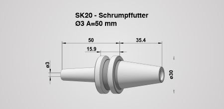 Werkzeughalter SK 20