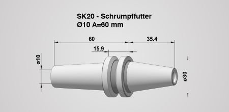 Werkzeughalter SK 20