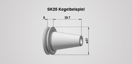 Werkzeughalter SK 25