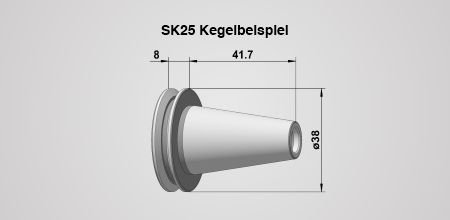 Werkzeughalter SK 25