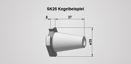 Werkzeughalter SK 25
