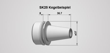 Werkzeughalter SK 25