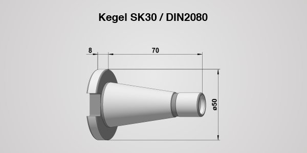 Werkzeughalter SK 30