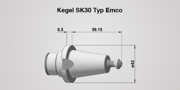 Werkzeughalter SK 30