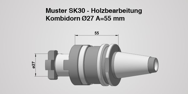 Werkzeughalter SK 30