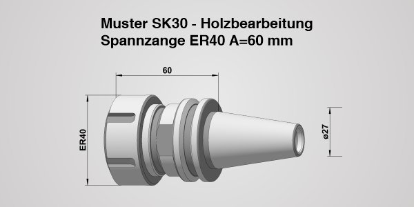 Werkzeughalter SK 30