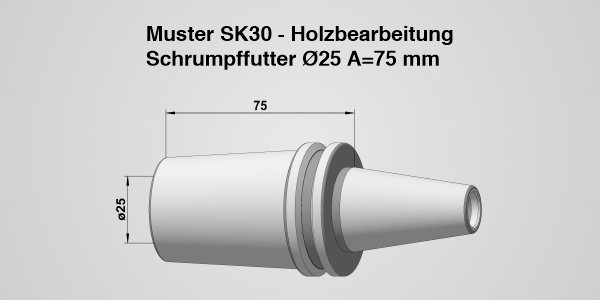 Werkzeughalter SK 30