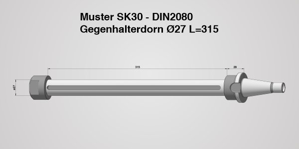 Werkzeughalter SK 30