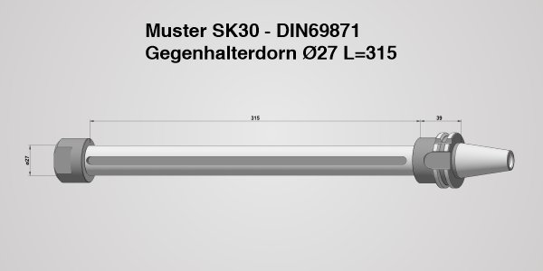 Werkzeughalter SK 30