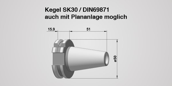 Werkzeughalter SK 30