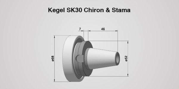 Werkzeughalter SK 30