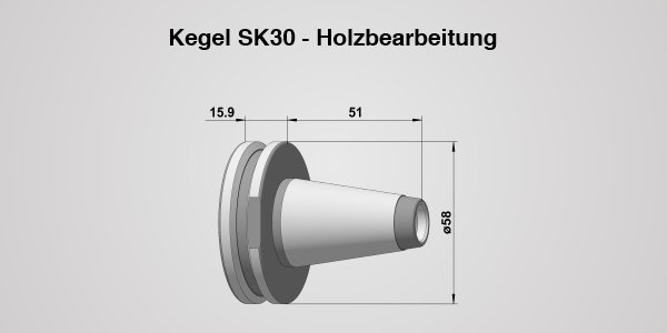 Werkzeughalter SK 30