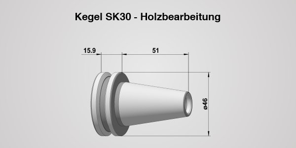 Werkzeughalter SK 30