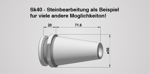 Werkzeughalter SK 40