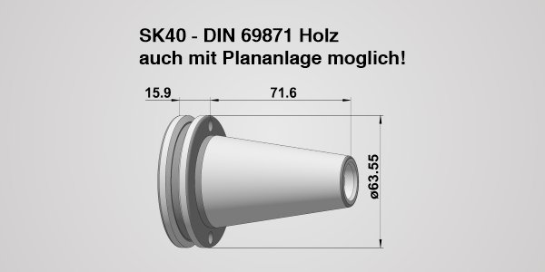 Werkzeughalter SK 40