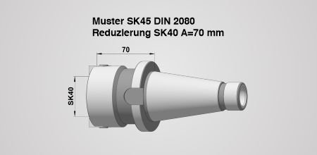 Werkzeughalter SK 45