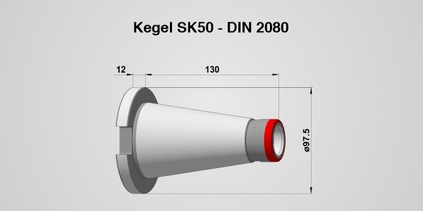 Werkzeughalter SK 50