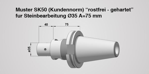 Werkzeughalter SK 50